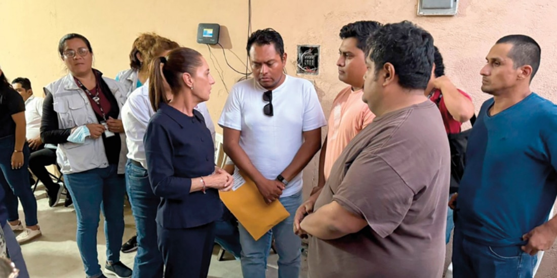 Sheinbaum visita a heridos y pide rigurosa investigación