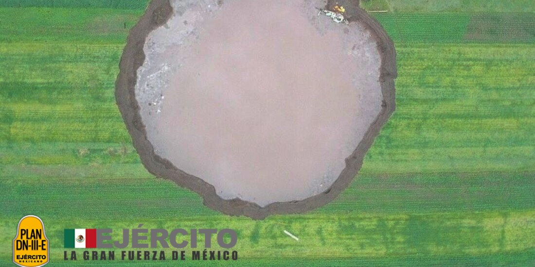 El socavón de Puebla sigue creciendo; detectan nuevas grietas en el perímetro