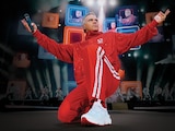 ROBBIE WILLIAMS durante
la gira Britpop.