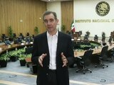 Lorenzo Córdova destaca reutilización de 1,334 toneladas de papelería electoral para la producción de libros de texto.