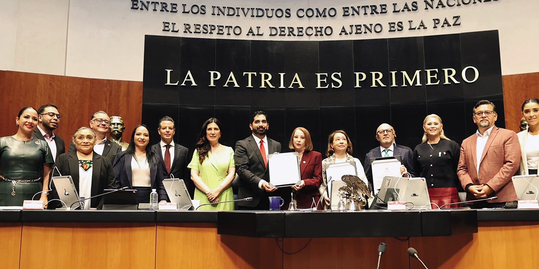 Ratificación del representante diplomático por la Comisión Permanente del Congreso, el pasado 10 de junio.