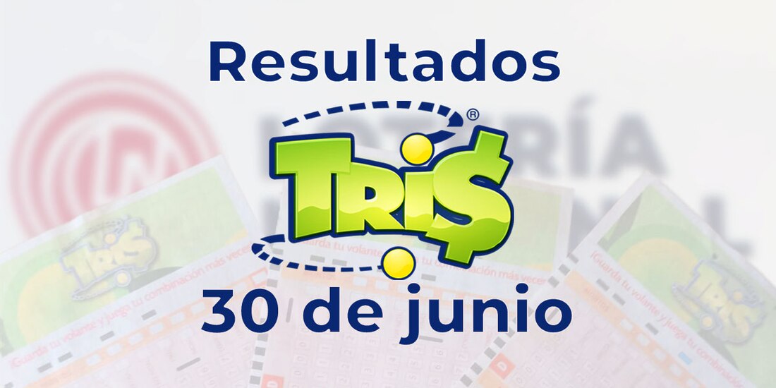 Resultados del Tris de hoy 30 de junio del 2025.