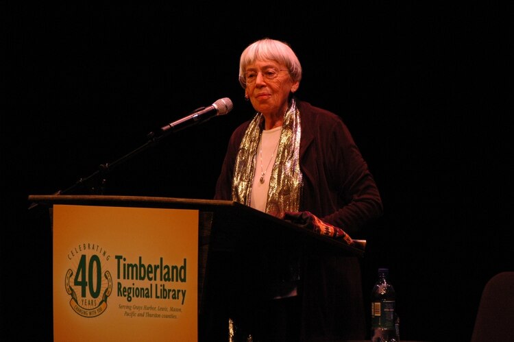 La escritora Ursula K. Le Guin.