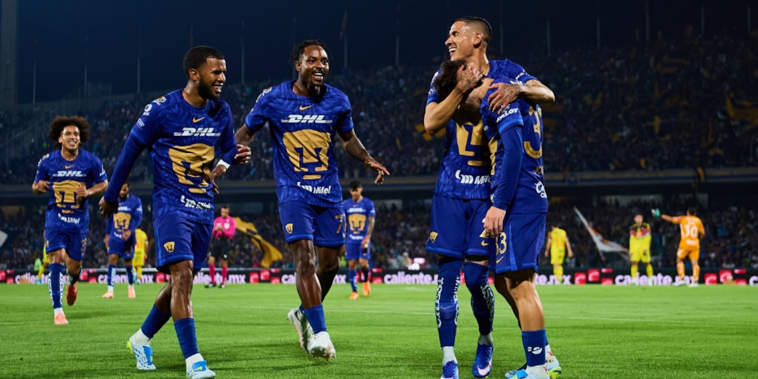 Pumas eliminó al América para pasar a semifinales.