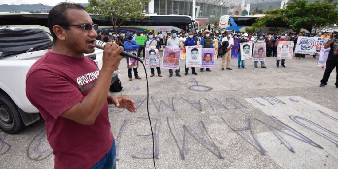 Vidulfo Rosales, abogado de los padres de los 43 normalistas de Ayotzinapa.
