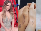 Belinda presume que ya se borró el tatuaje que se hizo en honor a Nodal (VIDEO)