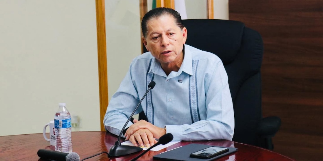 Él es César Iván Sandoval, el alcalde de Sonora