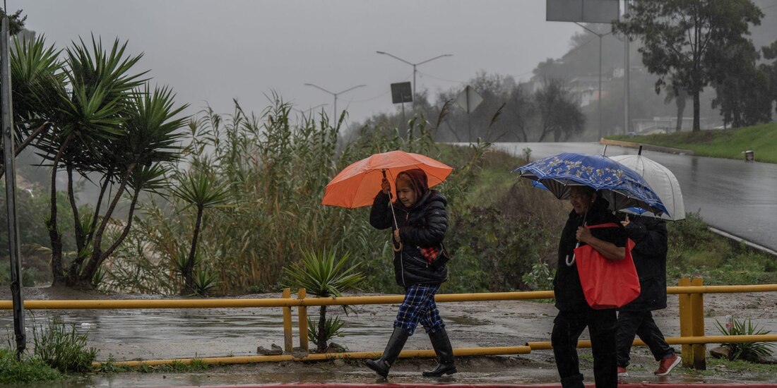 Se esperan fuertes lluvias en la temporada en México.