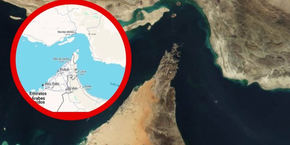 El Estrecho de Ormuz es uno de los pasos marítimos más importantes