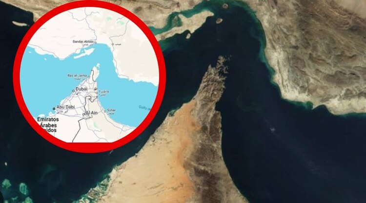 El Estrecho de Ormuz es uno de los pasos marítimos más importantes