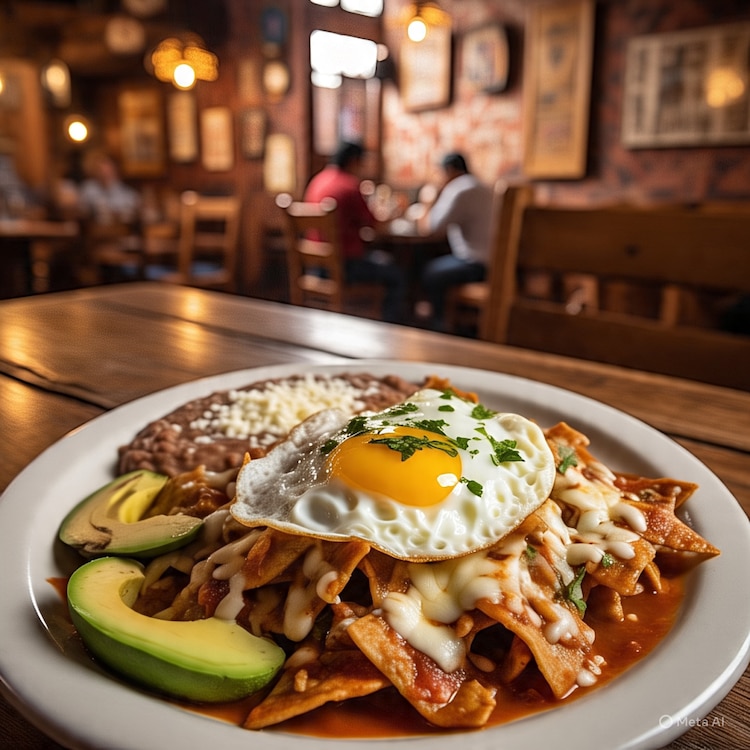 Nada como empezar el día con unos buenos chilaquiles.