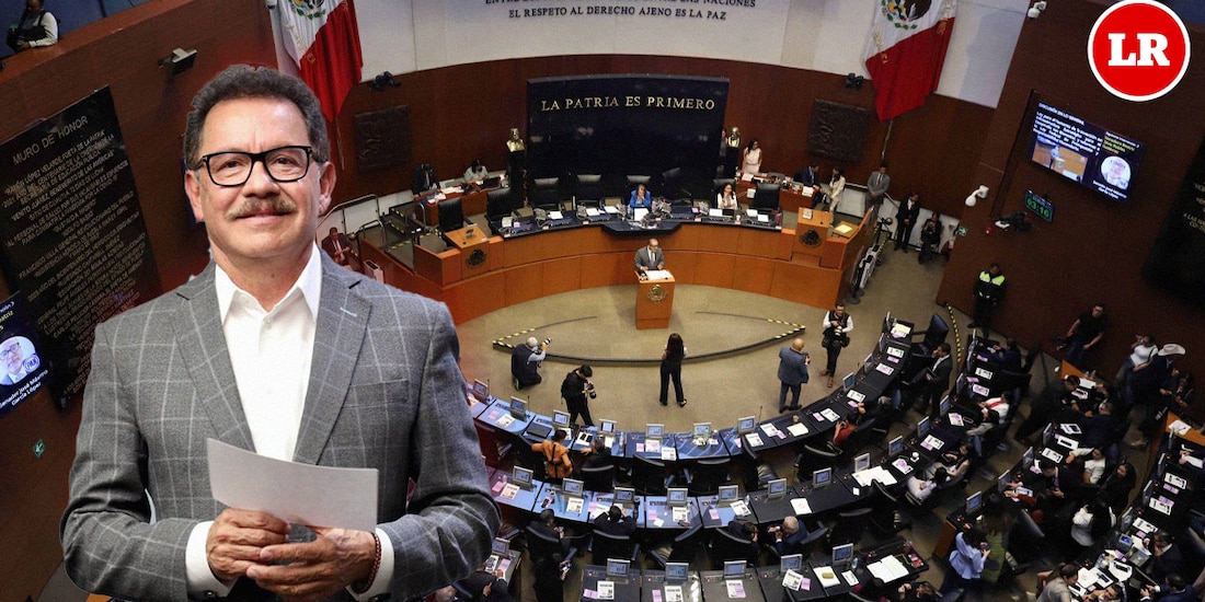 Ignacio Mier Velazco, coordinador de Morena en el Senado de la República.