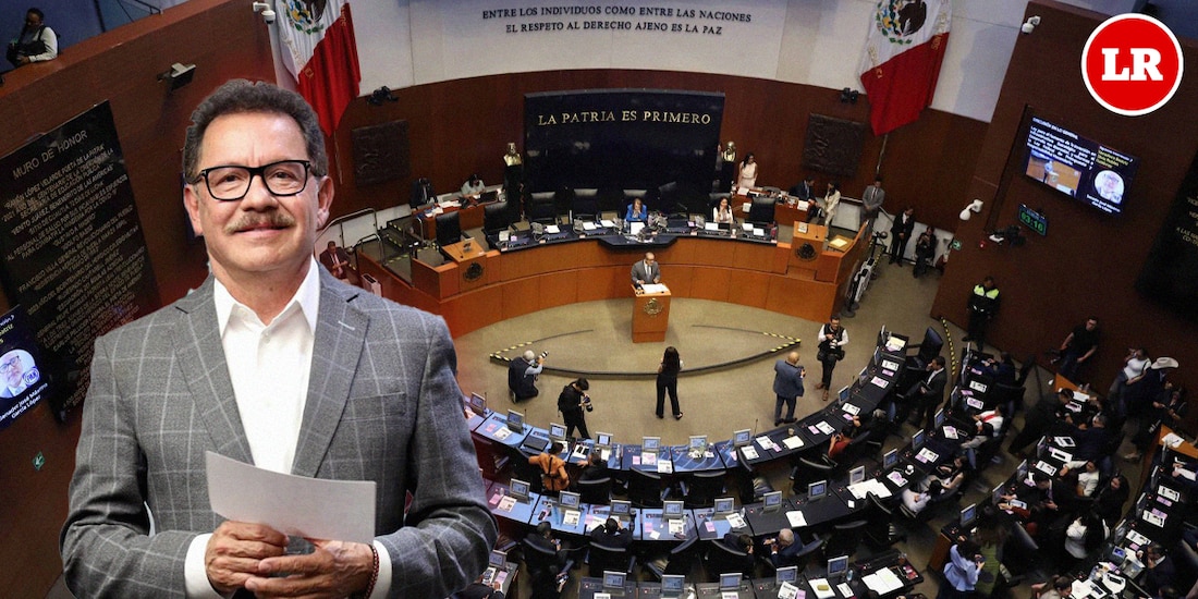 Ignacio Mier Velazco, coordinador de Morena en el Senado de la República.