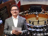 Ignacio Mier Velazco, coordinador de Morena en el Senado de la República.