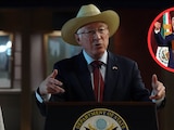 Ken Salazar, exembajador de Estados Unidos en México, y el expresidente AMLO.