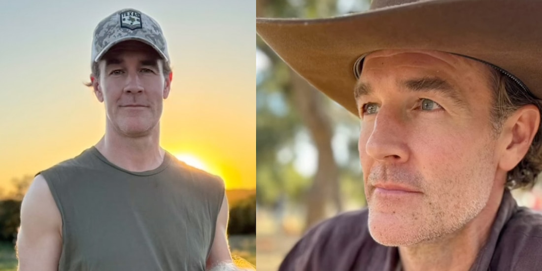 La última publicación de James Van Der Beek de Dawson's Creek