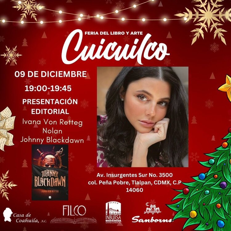 Presenta el libro Johnny Blackdawn