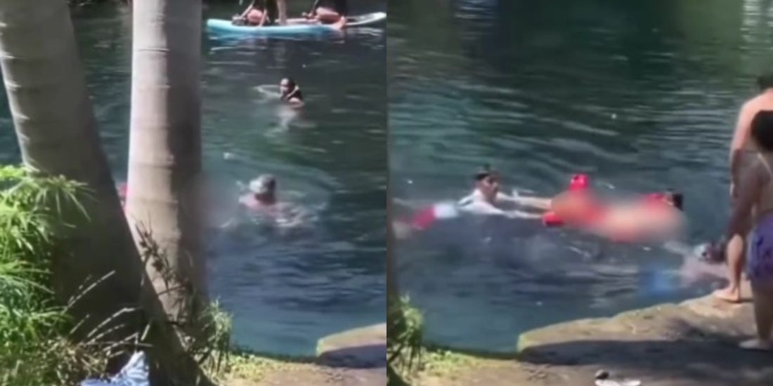 Turista muere ahogado en el Río de las Estacas, en Morelos.