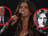 Bárbara de Regil revivió a John Lennon; confunde a Jimmy Lennon con el músico
