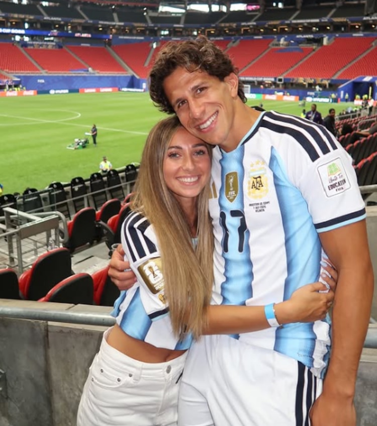 Irene Ariza y Giuliano Simeone