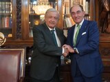 El Presidente e Ignacio Sánchez, de Iberdrola, ayer.