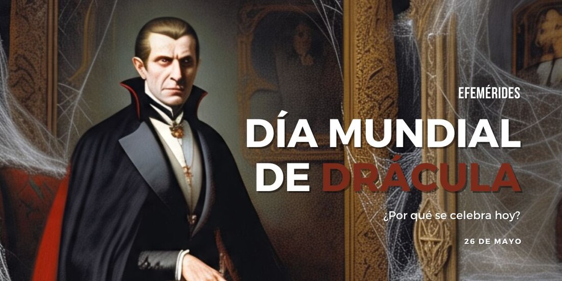 El 26 de mayo se conmemora el Día Mundial de Drácula.