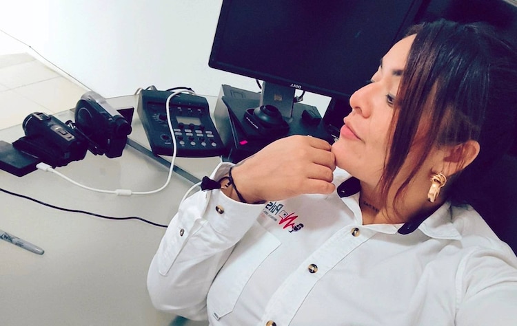 La periodista de Veracruz, Roxana Guzmán