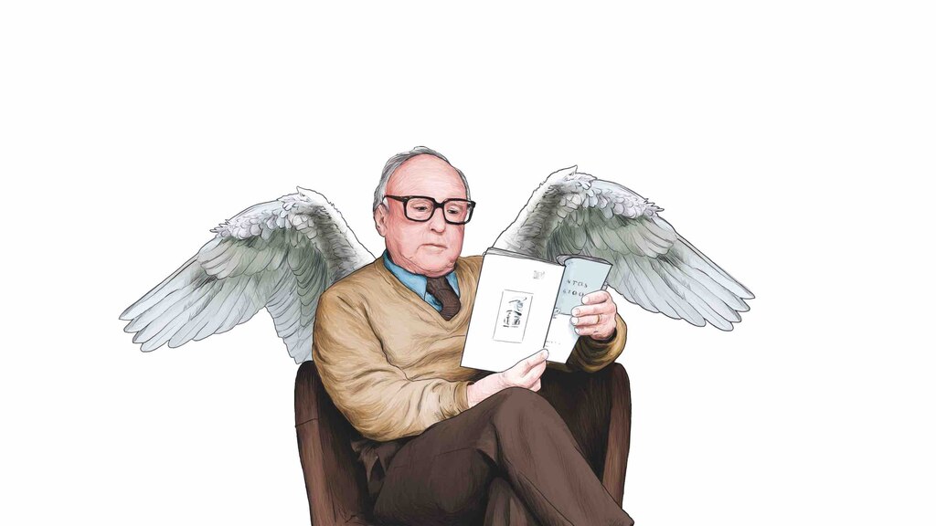 Ilustración a partir de un retrato de Augusto Monterroso