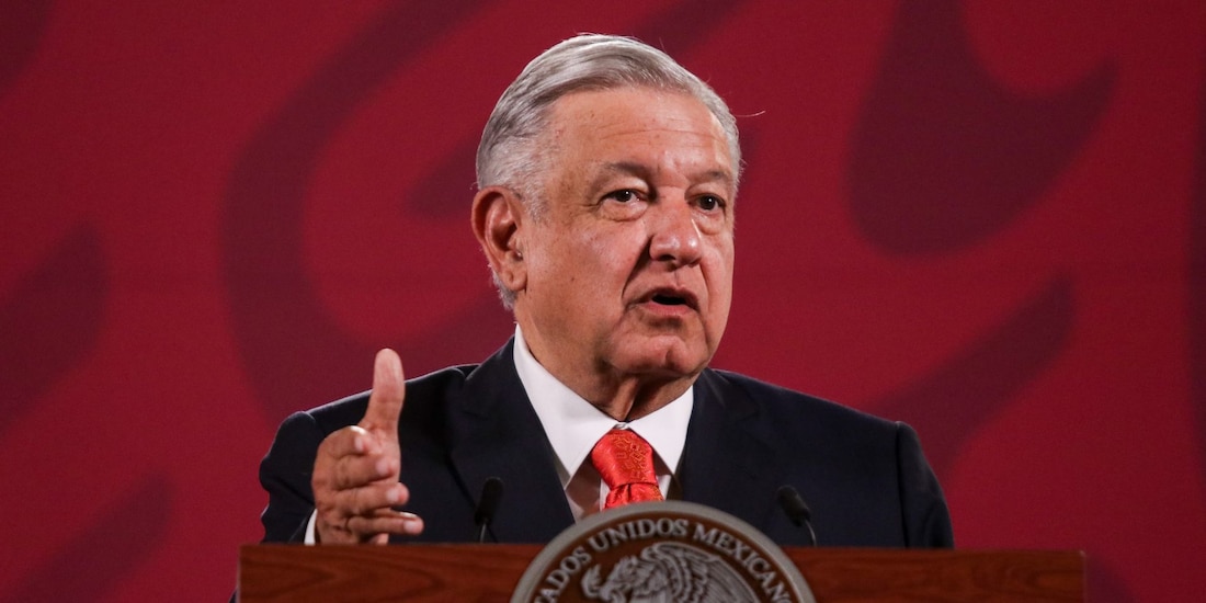 E presidente de México, Andrés Manuel López Obrador, el 25 de septiembre de 2020.
