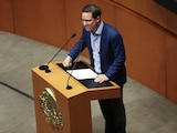 El senador Ricardo Anaya, durante la instalación de la Comisión Permanente, el 29 de abril de 2026.