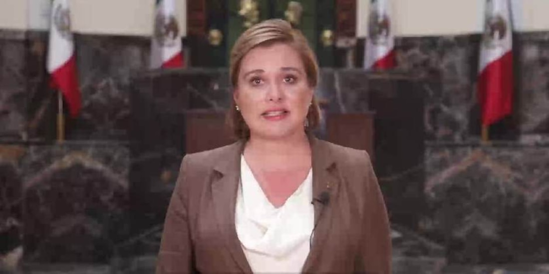 La gobernadora de Chihuahua, Maru Campos, en imagen de archivo.