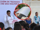 El fortalecimiento de las instalaciones multidisciplinarias en beneficio de la comunidad escolar fue encabezado por el gobernador Salomón Jara Cruz.