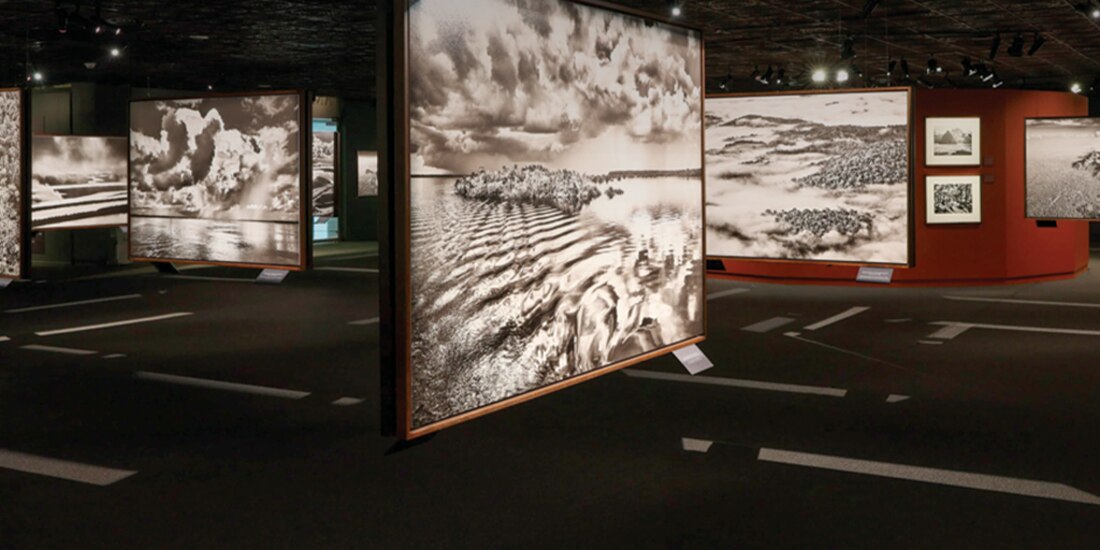 Algunas de las fotografías que se exhiben.