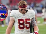 Trey McBride fue insultado por un árbitro.