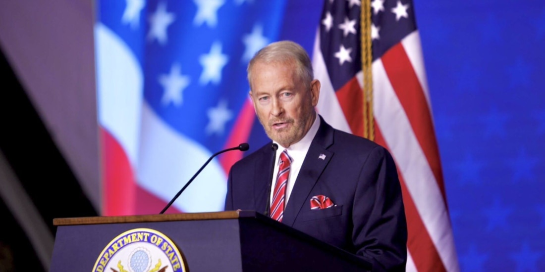 El embajador de EU en México, Ronald Johnson, el 26 de junio del 2025.