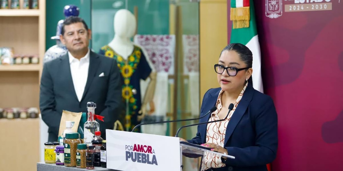 El Gobernador del Estado, Alejandro Armenta, encabezó la presentación de los resultados alcanzados por la red de atención a mujeres.