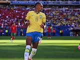Raphinha durante el debut de Brasil en el Mundial 2026.