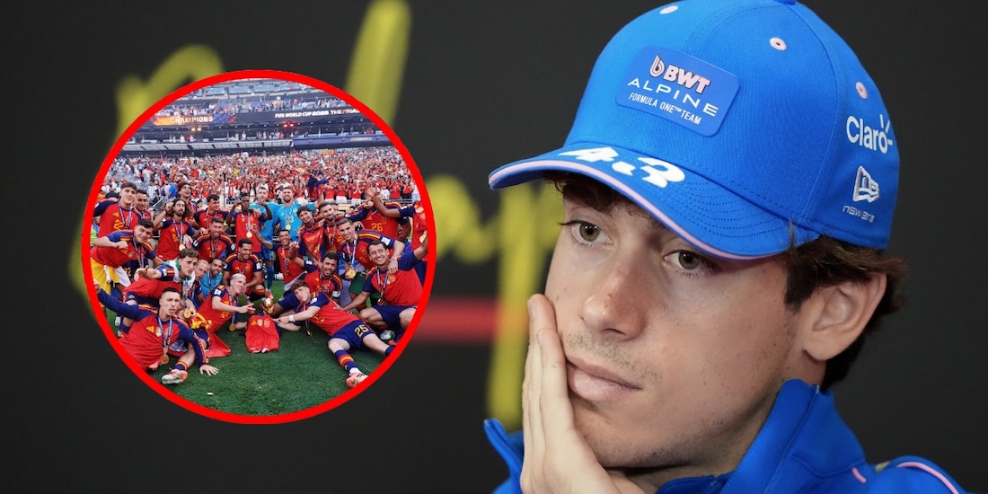Franco Colapinto habla sobre la victoria de España en el Mundial 2026