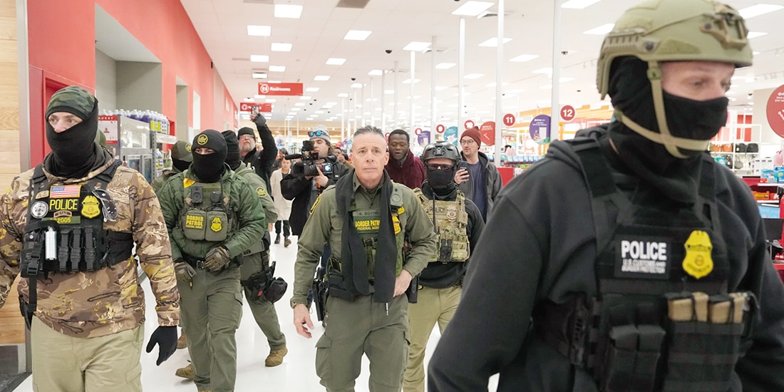 El comandante de la Patrulla Fronteriza de EU, Gregory Bovino, el 11 de enero.