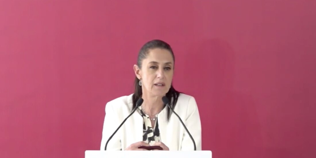 Claudia Sheinbaum, en conferencia de prensa.