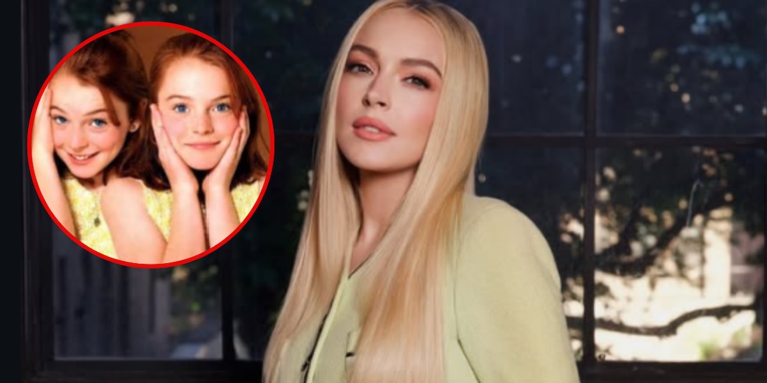 Lindsay Lohan se convierte en Annie & Hallie de Juego de gemelas