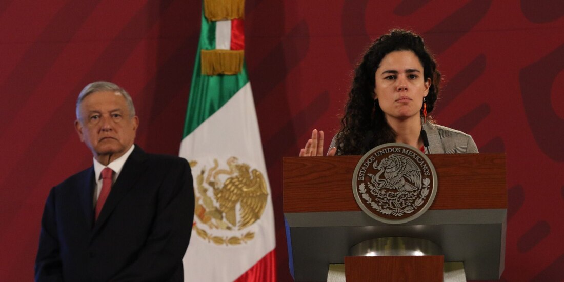 La Secretaría del Trabajo, Luisa María Alcalde, el 8 de junio de 2020.