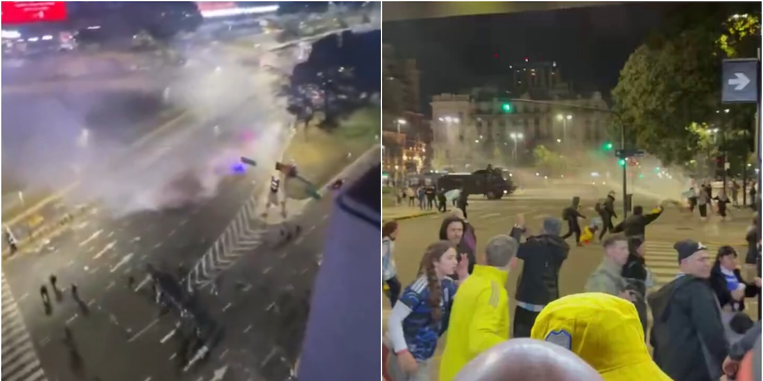 Disturbios en Buenos Aires tras derrota de Argentina en la final del Mundial.