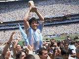 Diego Armando Maradona, en el mundial México 86.