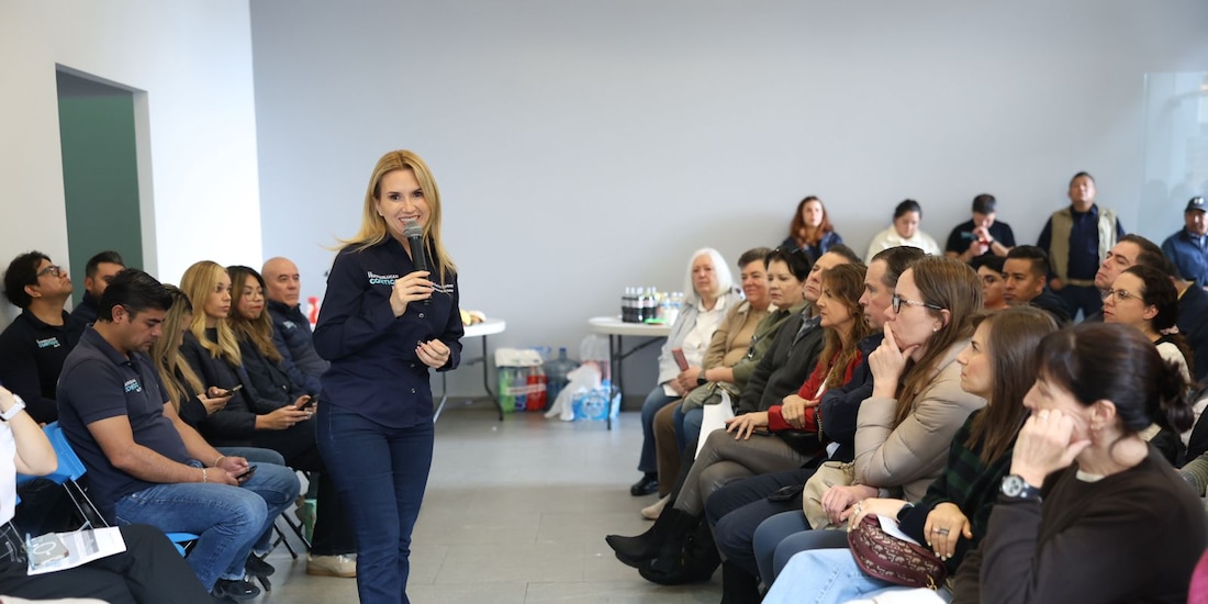 Romina Contreras, alcaldesa de Huixquilucan.