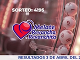 Resultados del sorteo 4195 del Melate, Revancha y Revanchita de este 3 de abril del 2026.