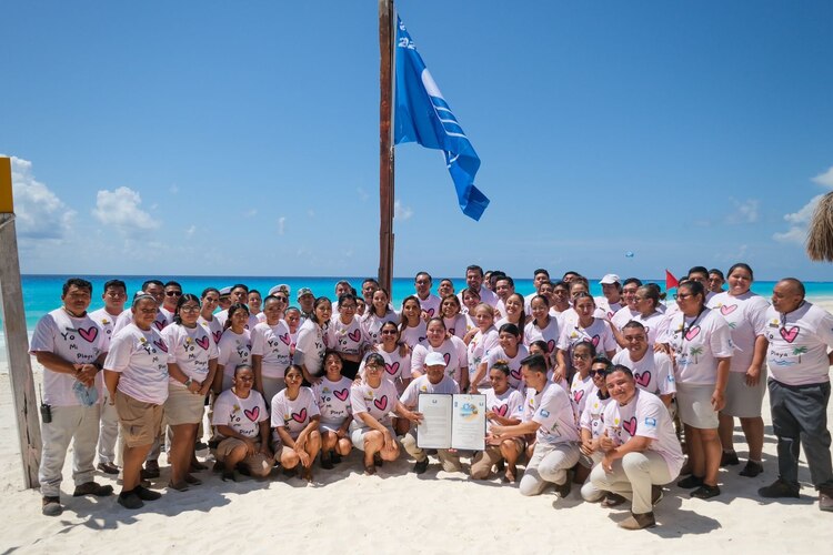 Este jueves se dio inicio a la Temporada Blue Flag 2024-2025 en Quintana Roo.