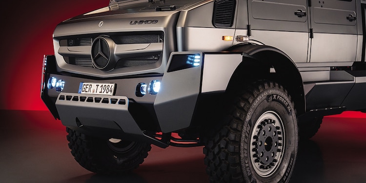 Mercedes-Benz Unimog es un lujo imparable