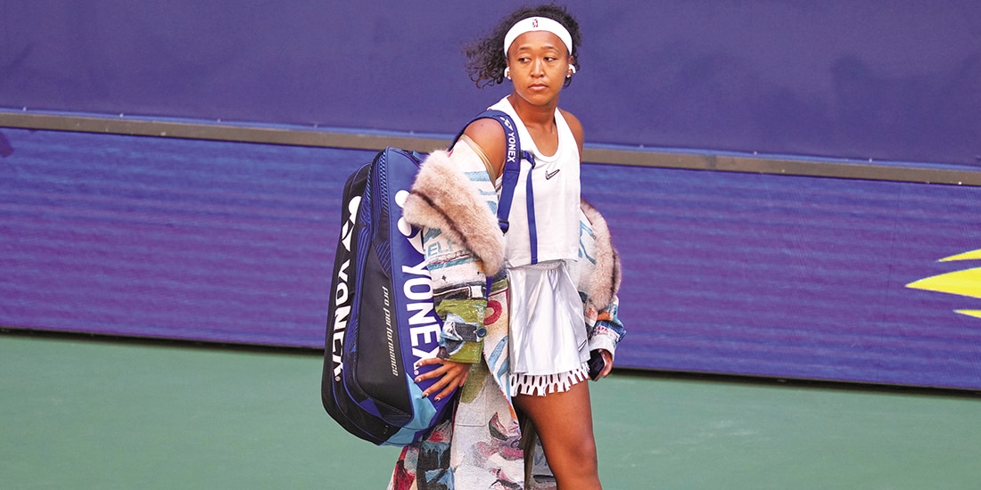 La japonesa llegaba a su partido de ayer, en el Abierto de EU.