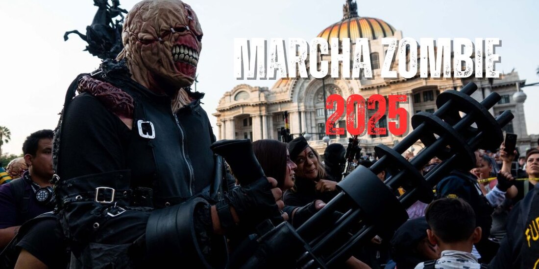 Ruta, horario y calles cerradas de la Marcha Zombie 2025 HOY 18 de octubre.